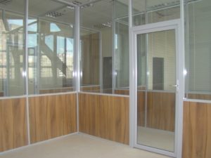 Стационарная алюминиевая перегородка GFTD616